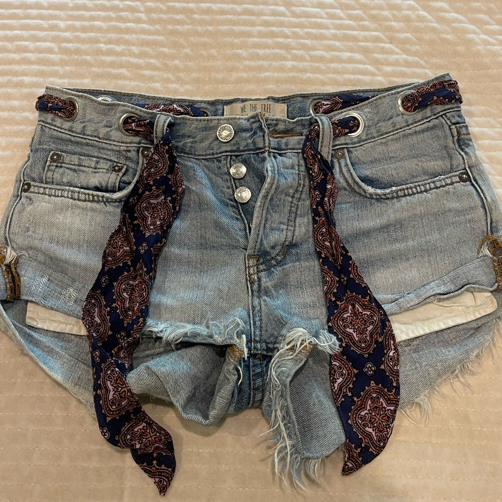 We the free Jean shorts